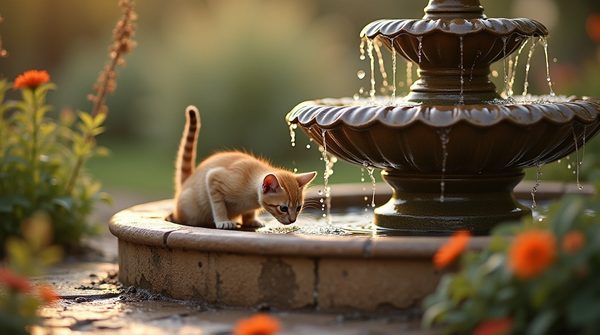 Filtres fontaine eau chat : le guide pour une eau pure